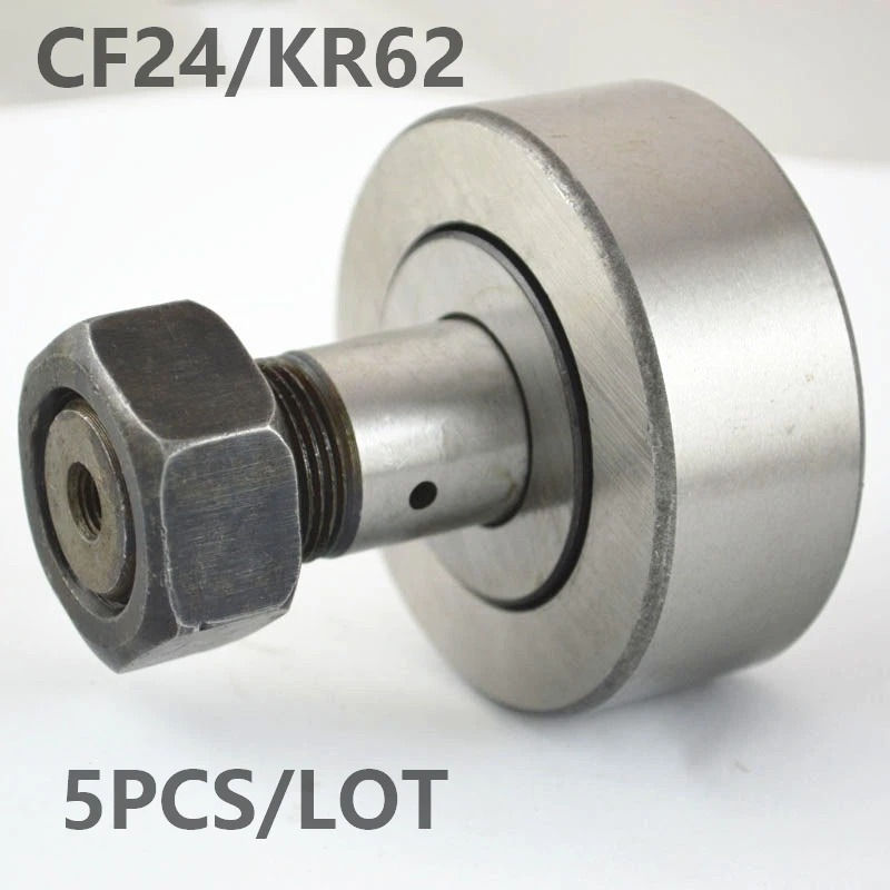 5PCS/LOT CF24/KR62 Wheel and pin bearing series CAM followers Track