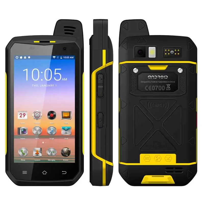 UNIWA B6000 4 7 дюймов WCDMA мобильный телефон OTG Android 6 0 IP67 водонепроницаемый прочный