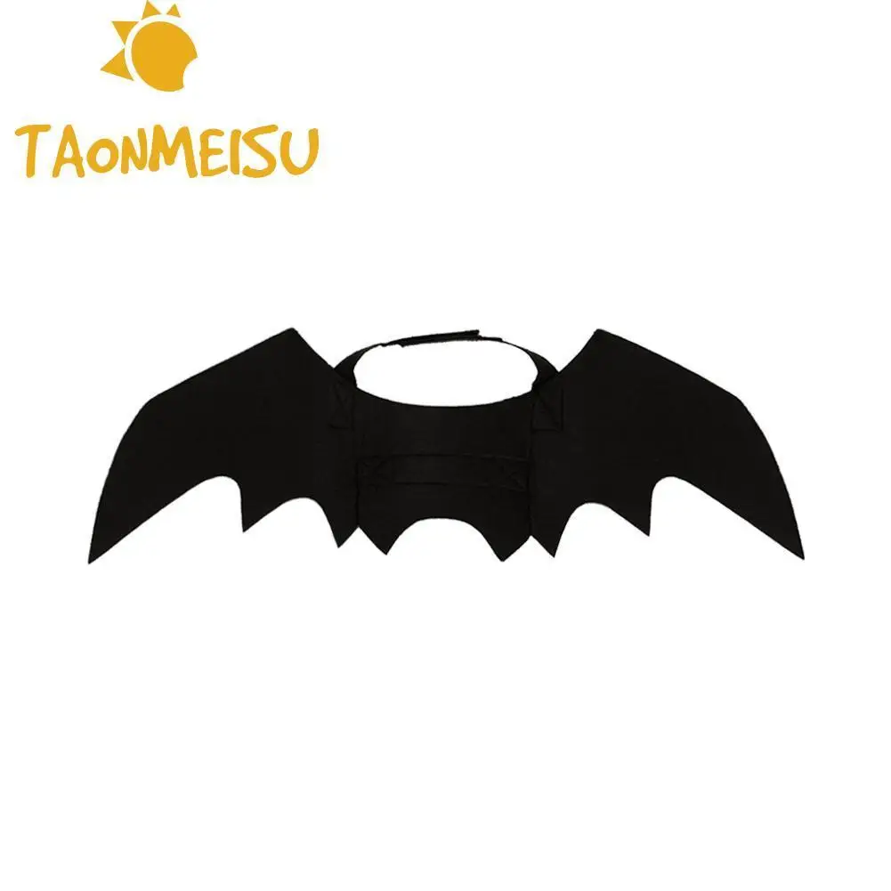 

New arrival Halloween Pet Bat Wings Black Cool Puppy Cat Black Bats Dress Up Costume for small large pet cat dog