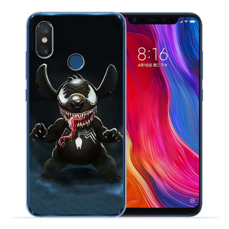 С рисунком героев из мультфильмов, с героями комиксов Марвел, для Xiaomi Redmi Mi 8 6 A2 Lite 5X 6X A1 6A 4X 4A 5 Plus Note 4 5A Prime Pro крышка чехол Coque Etui мягкий