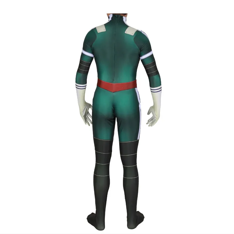 Аниме Мой герой Academy Косплей Midoriya Izuko Deku костюмы парик мужчины женщины zentai боди костюм костюмы на Хэллоуин для детей и взрослых