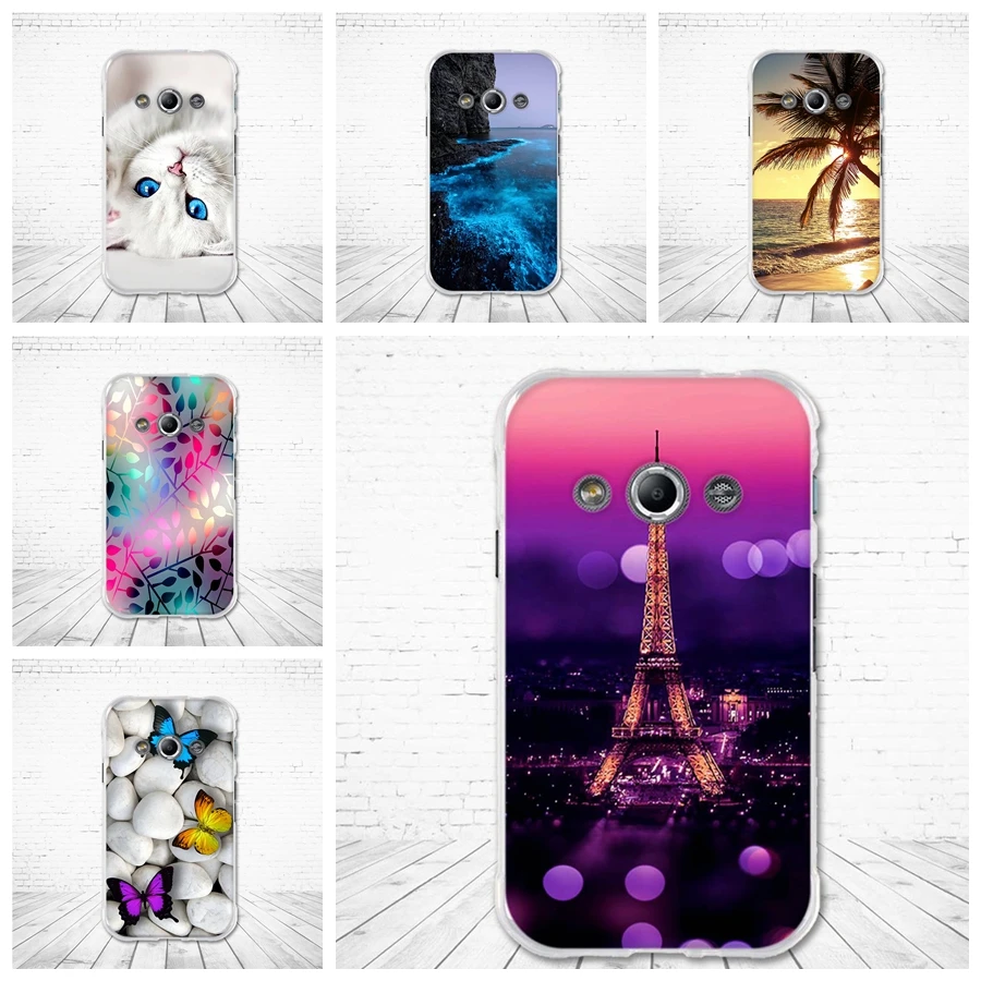 Чехол для Samsung Galaxy Xcover 3 чехлы Мягкая силиконовая задняя крышка XCover3 G388F из ТПУ