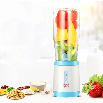 

USB Electric Juice Extractor Grinder Milk Shake Fruit Vegetable Juicing Smoothie 500ml Multifunction Portable Hand Blender