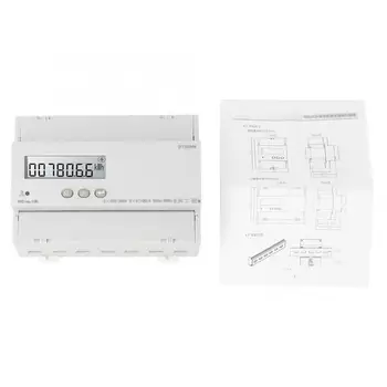 

DTS1946 Three-phase Four-wire LCD Rail-mounted Electric Power Meter Tool