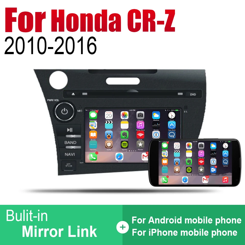 Best Android Car Radio Stereo GPS Navigation For Honda CR-Z 2010~2016 Bluetooth wifi 2din Car Radio Stereo Multimedia Player Audio 4 Best Android Car Radio Stereo GPS Navigation For Honda CR-Z 2010~2016 Bluetooth wifi 2din Car Radio Stereo Multimedia Player Audio 4
