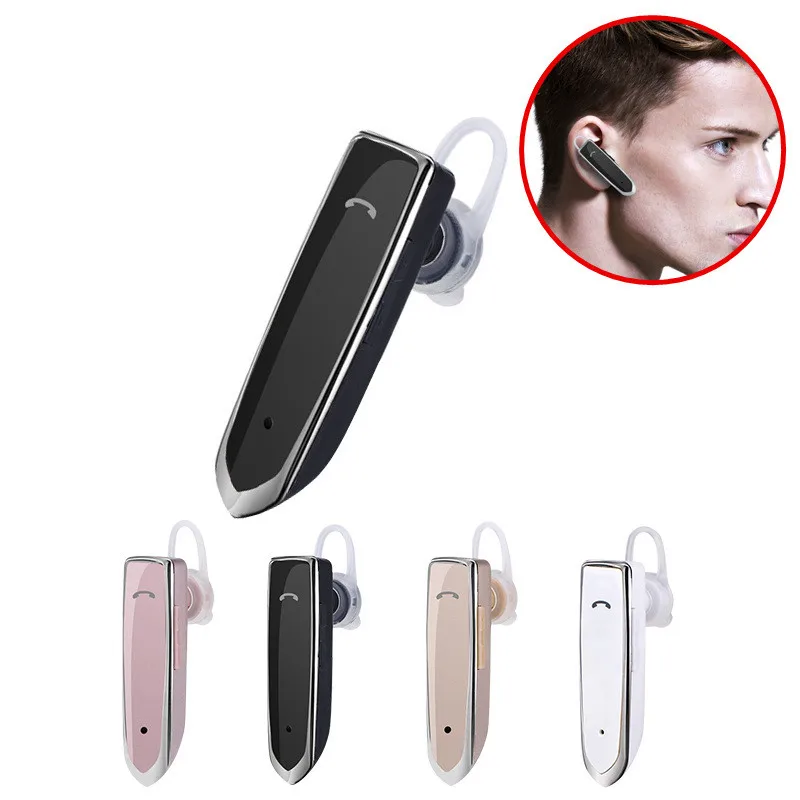 Portable Ear Hook Earphone Bluetooth Ear Buds Stereo Wireless Noise