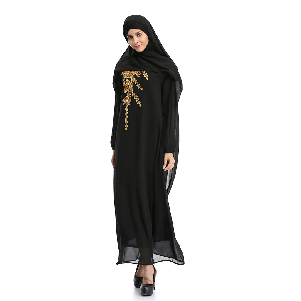 Абая Катар турецкий ислам ic Малайзия рябить плиссированные мусульманские платье хиджаб плюс размер Лонгслив арабское платье джилбаб