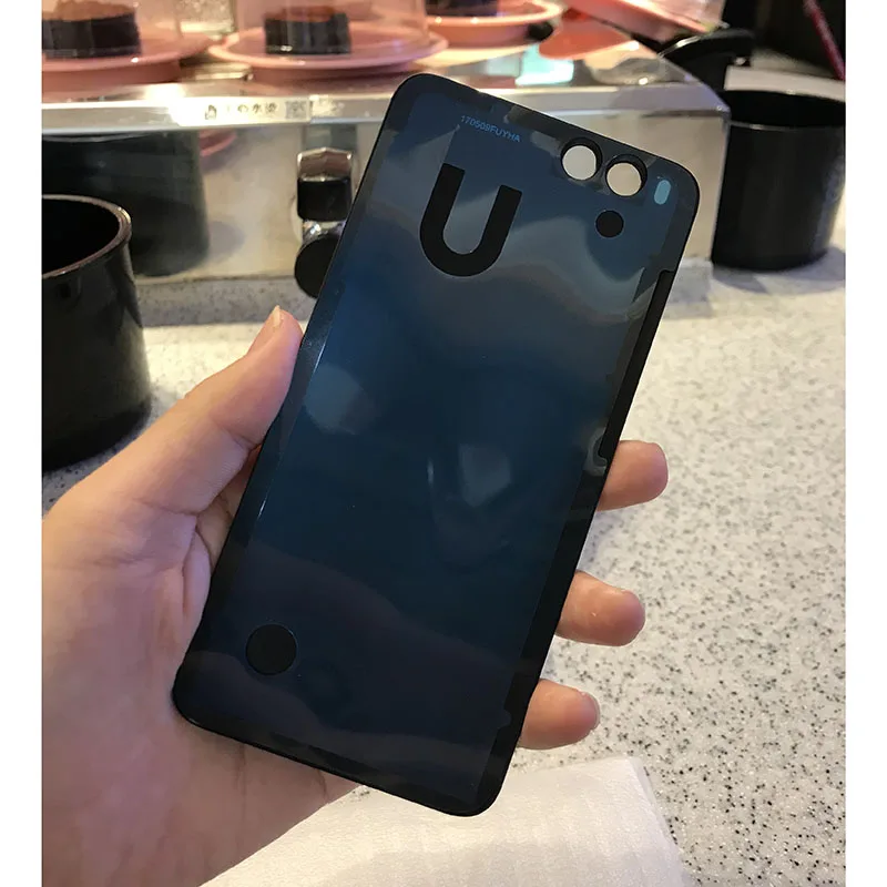 Чехол для аккумулятора Xiaomi Mi6 задняя крышка из стекла Mi 6 Сменный с клеем|Корпусы и