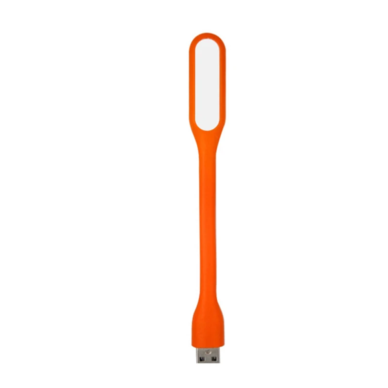 Рождественские Рекламные подарки USB светильник гибкий светодиодный светильник для ноутбука планшета ПК Мощный светильник для чтения для Xiaomi - Испускаемый цвет: Orange