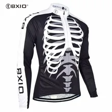 Bxio Men’s Winter Thermal Fleece MTB Cycling Jersey Shirt Bike Jersey Pro Bike Team Long Sleeves Ropa Ciclismo Hombre 042-J