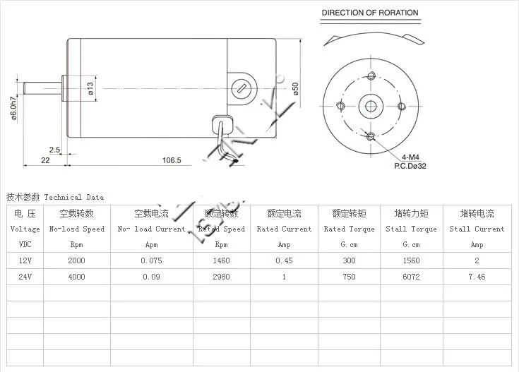 DC ZYTD-50SRZ-R2 12 V 24 V 50mm DIA микромоторы Реверсивные регулируемые скорости 2000 RPM-8000 RPM