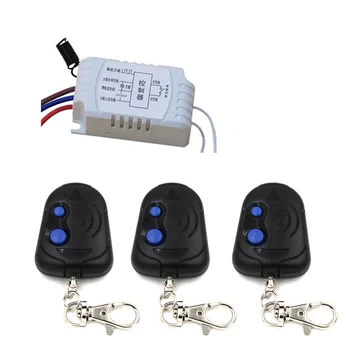 

Manual Wireless Smart Remote Control 1CH Switch For Led Lamp AC 220V Remote Switch Electrical Curtain Light Wireless Switch