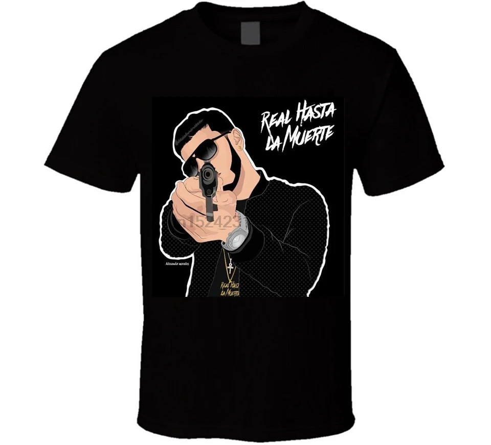

Anuel Aa Real Hasta La Muerte Cabron T-shirt M-234XL K338