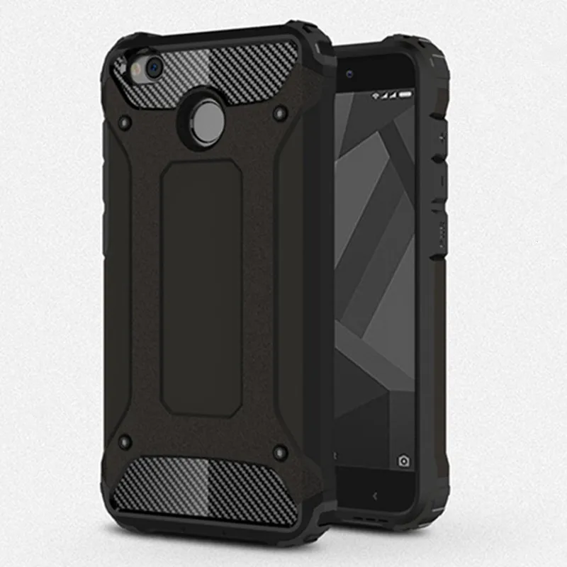 

Case For Xiaomi Redmi 4X Case Luxury Hybrid Armor Shockproof Hard PC+TPU Rugged Impact For Redmi 4X Note 3 4X 4 X Cover Case