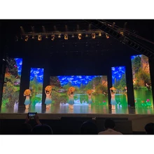 Крытый полноцветный P3.91mm 128*256 точечный литой алюминиевый шкаф Led видео стены, Крытый светодиодный рекламный экран