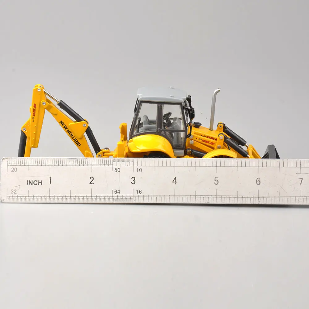 Литая машина New Holland 1/50 Terna LB115B бульдозер экскаватор инженерные модели машин