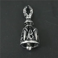 100% Personal Design Punk Bells Pendant 316 Stainless Steel Fashion New Fashion Biker Pendant 1