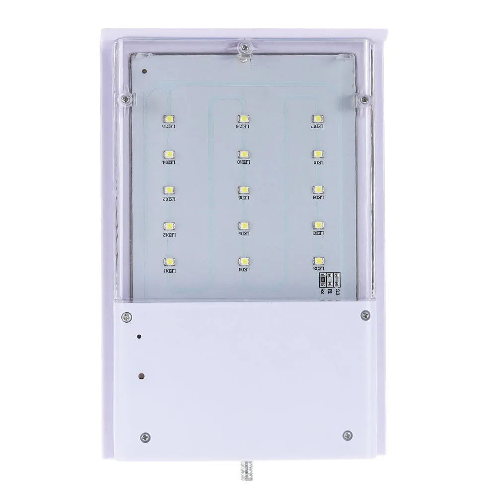 15 LED Solar Power Waterproof Outdoor Light Garden Street Security Lamp