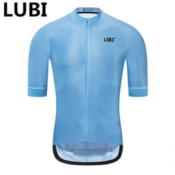 

LUBI 7 Colors Men Summer Cycling Jersey Pro Team Quick Dry Bike Clothing Racing MTB Bicycle Clothes Shirt Ropa Ciclismo Uniform