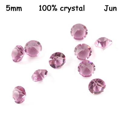 5mm Birthstone charms floating locket charms,Light purple charms June