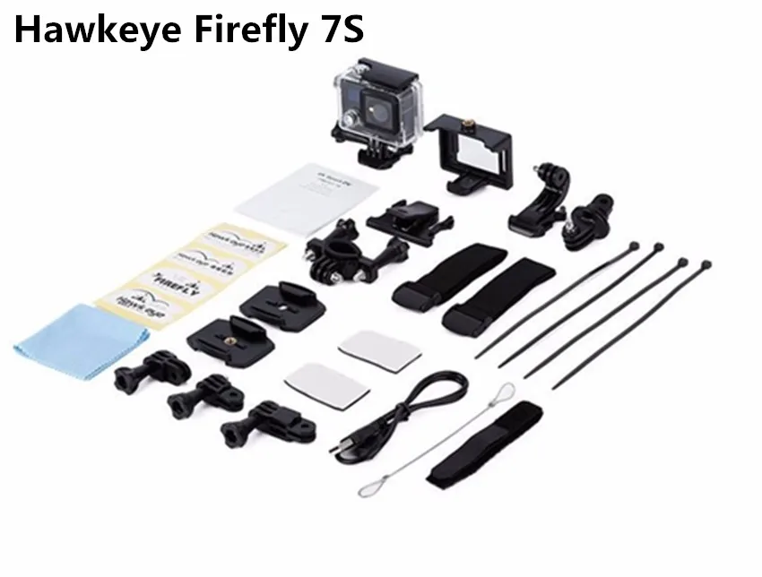 Высокое качество Hawkeye Firefly 7 S 4 к водостойкий 20 м HD Action Sports DV камера рекордер для