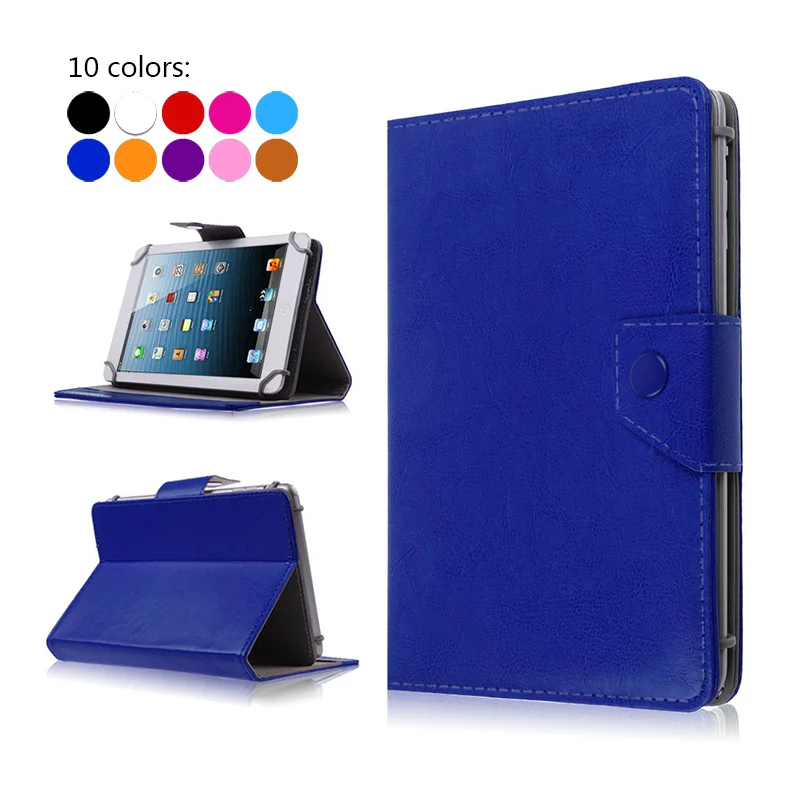 

PU Leather Case Cover for Lenovo ideatab S5000/A5000/A3000 7 inch Universal Tablet Accessories for kids+Free Stylus+Center Film