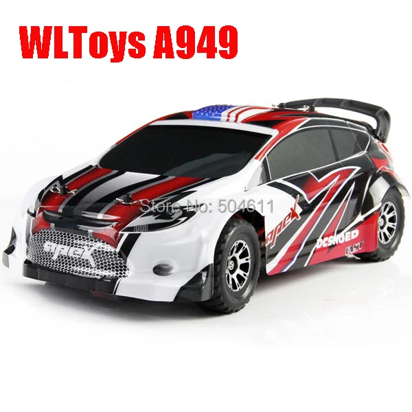 WLtoys A949 1:18 4WD вся пропорция RS гонки радио Светодиодный светильник с дистанционным