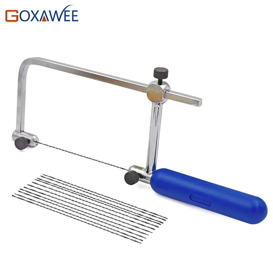 ASB400/500 de sierra para marco de sierra de joyería, herramientas artesanales de carpintería, juego de herramientas de mano, hojas de sierra en espiral, 12 Uds.|bow saw|hand saw woodworkingtools saw - AliExpress