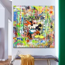 Best Price Poster and print Alec Graffiti pop art painting street art urban art on canvas Wall pictures for living room home decor wall art Best Price Poster and print Alec Graffiti pop art painting street art urban art on canvas Wall pictures for living room home decor wall art