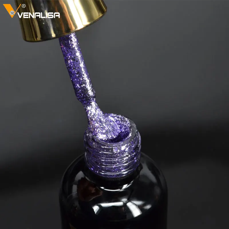 Новый комплект платинового геля Venalisa #60752 12 мл * шт. сверхсияющий гель для ногтей