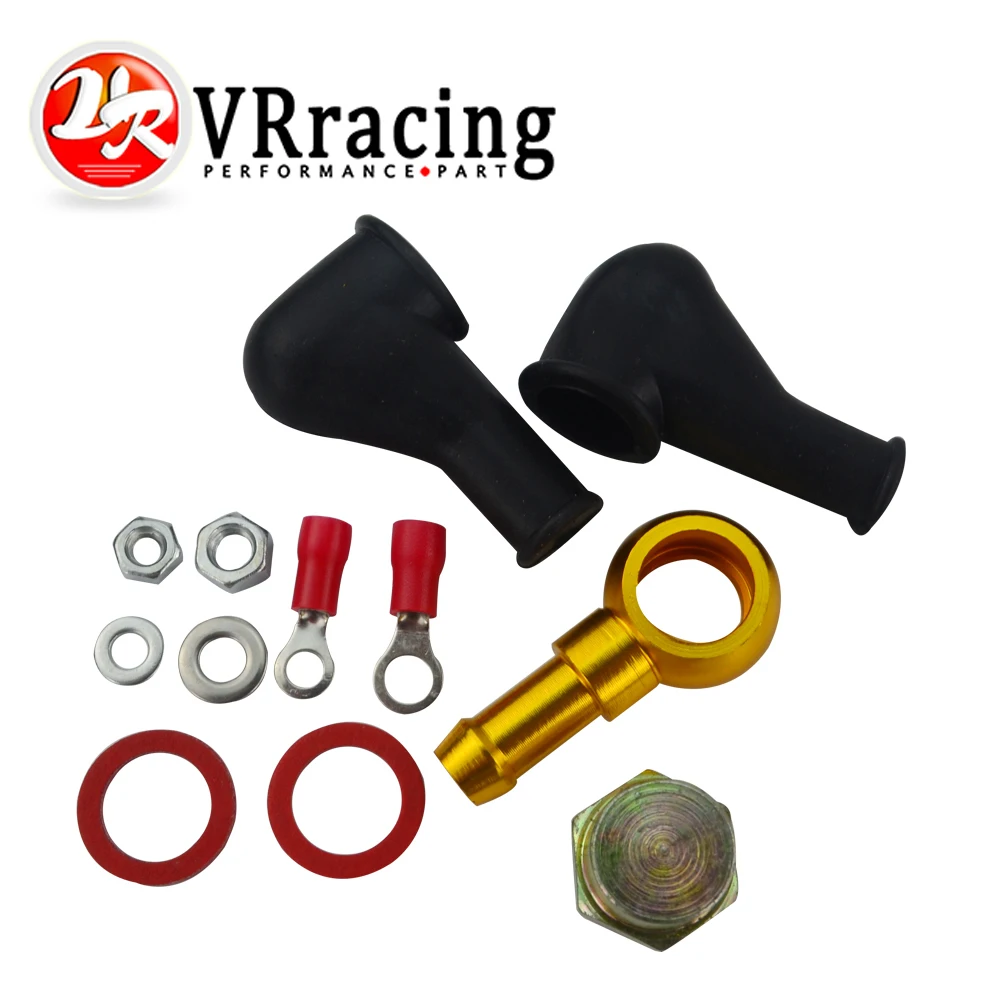 VR RACING 044 топливный насос BANJO FITTING KIT шланг адаптер UNION 8 мм OUTLET TAIL FK046|vr racing|044 fuel pumpfuel