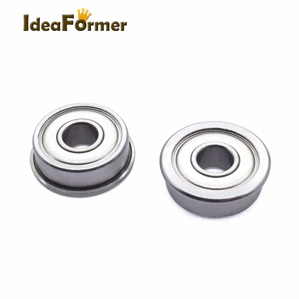 10 шт. F688ZZ F604ZZ F606ZZ F623ZZ F624ZZ F625ZZ фланцевый фланец с глубоким желобом