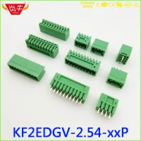 KF2EDGKD 2,54 2P~ 12P PCB вставные клеммные блоки 15EDGKD 2,54 мм 2PIN~ 12PIN FK-MC 0,5/2-ST-2, 54 PHOENIX DEGSON