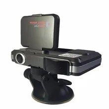 Best DVR Car detector STR8500 Russian voice 3 in1 Car Camera + Radar Detector +GPS Logger HD 720P View Angel Night version