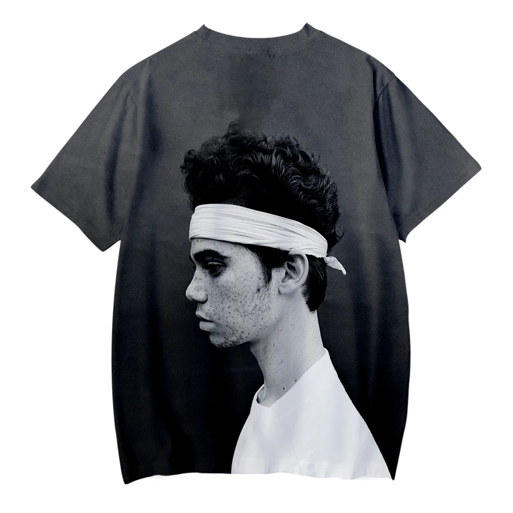 Hip Hop cameron boyce Kids T-shirt New Soft O-neck shirt Casual Kpop Harajuku Boys Girls Love Fashion Children's tShirt