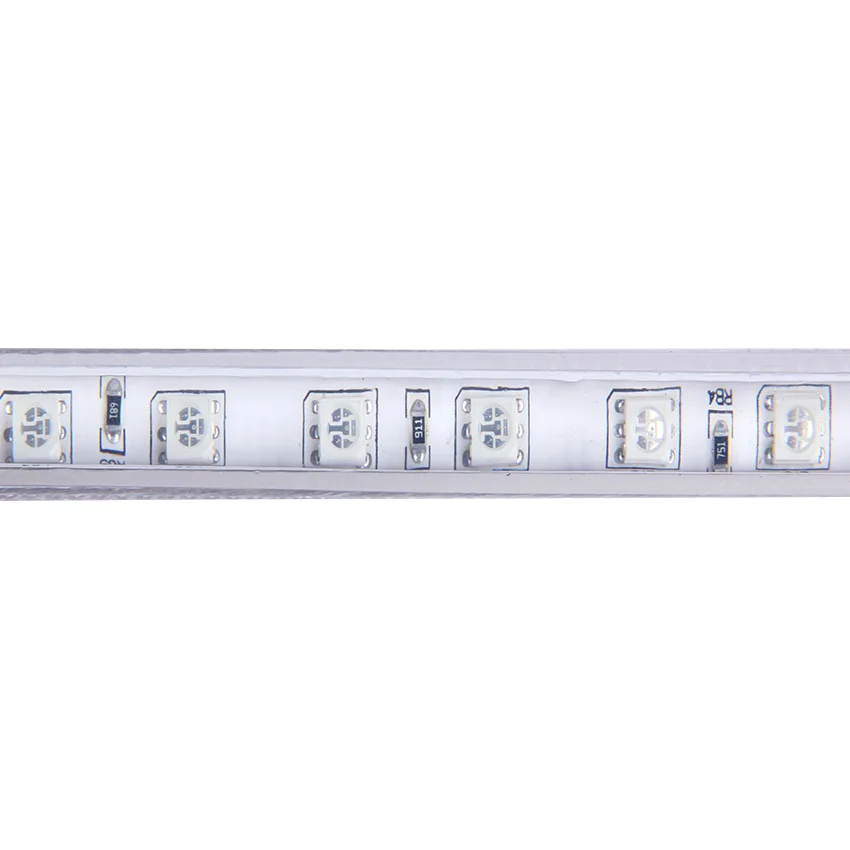 Высококачественная Светодиодная лента SMD5050 водонепроницаемый тип RGB 60