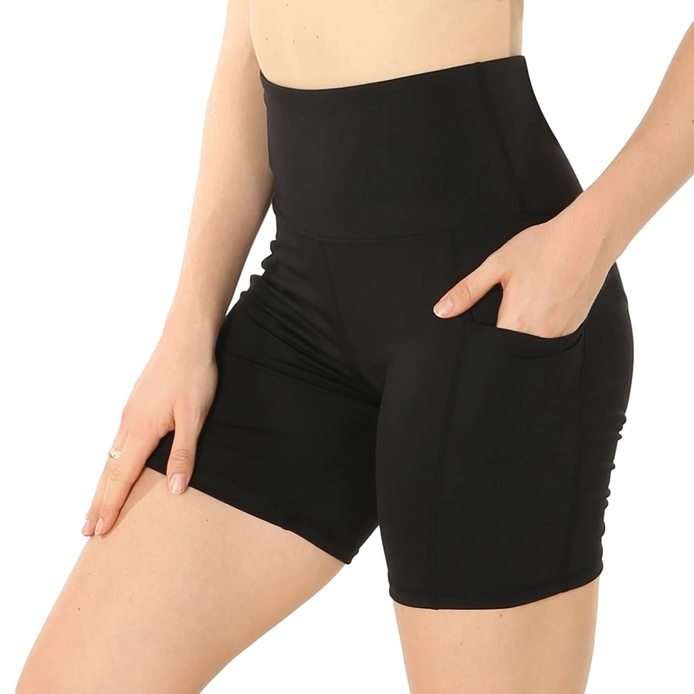 

2019 Limited Women Shorts Spandex Sport Shorts Fitness Jogger Women High Waist Seamless Workout Slim Tummy Control Gym Athletic