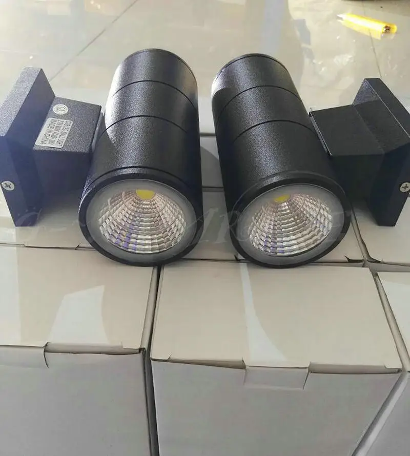 Arandela de Parede Levou ao ar Luz de Parede Ac110v para Entrada Lâmpada Indireta Superfície Contemporânea Livre Iluminação Ac240v 2*7 w Cob Led 5 Cheap Luminárias de parede