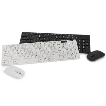 

Elisona Wireless Keyboard Mouse Combo Set 10m Operating Distance for Computer PC Gaming TV Windows98 ME N7 Mac Android Accessory