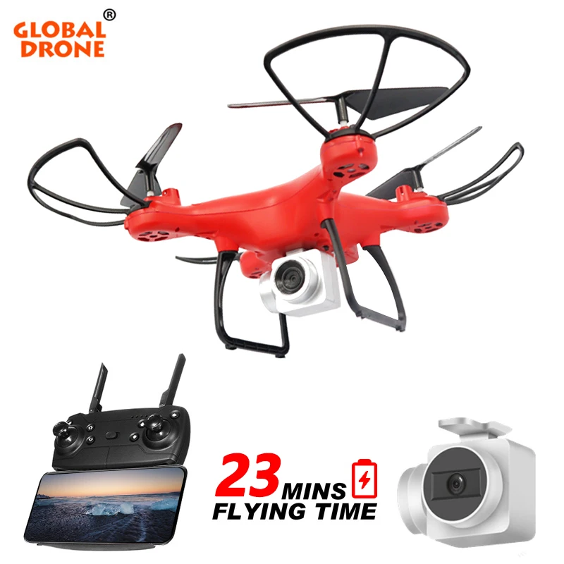 

Global Drone GW26 Dron with HD Camera Remote Control Helicopter Remote Control Toys Quadrocopter with Camera VS syma x5c