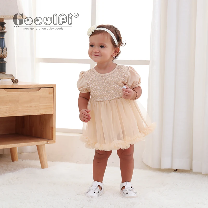 

Gooulfi newborn girl party 1 year girl first birthday dress christmas party and wedding dress baby dresses outfits christmas
