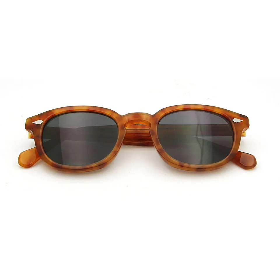 Винтажные ацетатные Круглые Солнцезащитные очки для мужчин UV400, высококачественные солнцезащитные очки для женщин, Маленькие Средние ретро очки Oculos De Sol Masculino