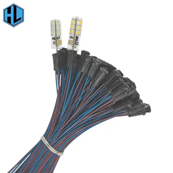 

10pcs/lot 50cm Wire Length G4 Led Lamp Holder Black Bakelite Lamp Plug With Cable Socket G4 Base Lamp Foot Socket
