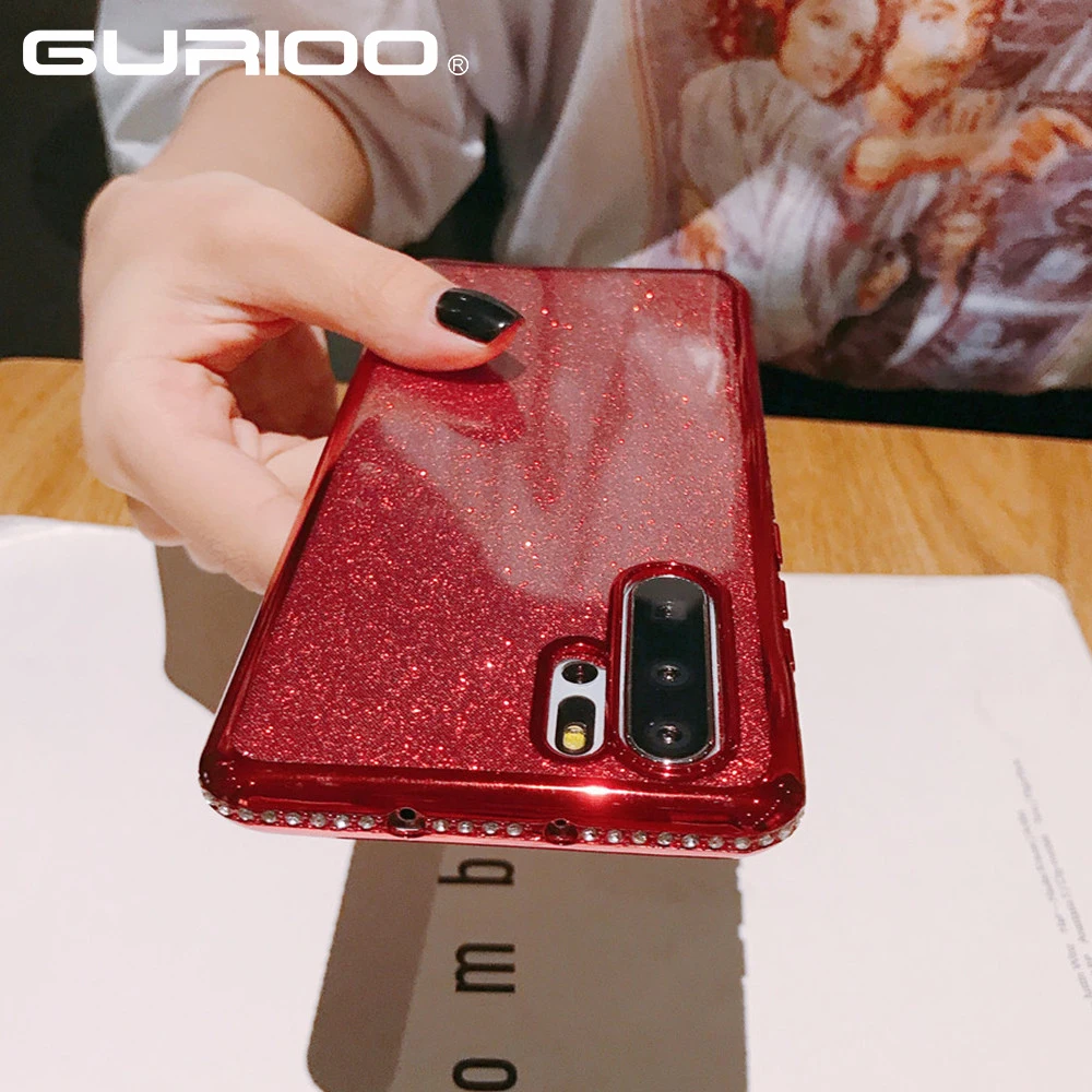 

Luxury Diamond Case For Huawei Nova 2S 4 Honor V20 Play 9 Cover Bling Soft Silicone Cover For Huawei Y9 Y7Prime 2018 PSmart 2019