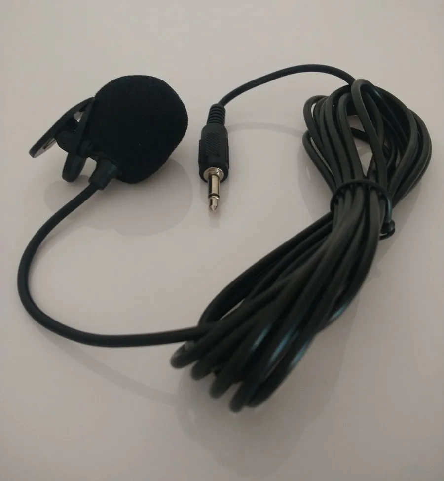3,5 мм разъем микрофон Bluetooth моно Автомобильный Gps внешний микрофон мини проводной микрофон Android Wince Автомобильный DVD Радио стерео плеер головное устройство 3 м