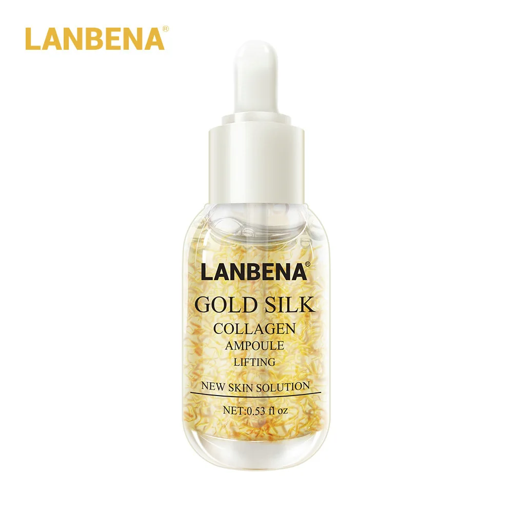 LANBENA Anti-Aging 24K Gold Face Serum Wrinkle Whitening Skin Care Moisturizing Firming Essence Acne Treatment Snail Cream | Красота и