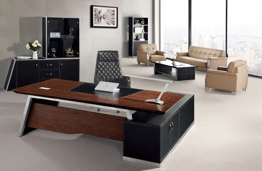 Elegant L Shape Leather Modern Executive Desk Office Table Design Table Design Designer Dog Carrier Bagstable Napkin Design Aliexpress