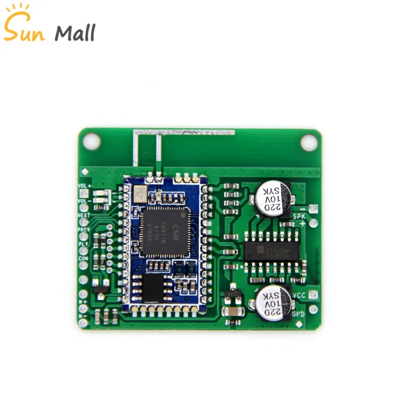 Плата моноусилителя мощности CSRA64110 Bluetooth V4.2 с Bootstrap Boost TWS Box 5 Вт динамик аудио
