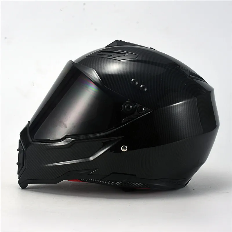 Casque intégral de Moto, casque de Motocross, pour la course, la descente, le requin, approuvé par point professionnel | AliExpress