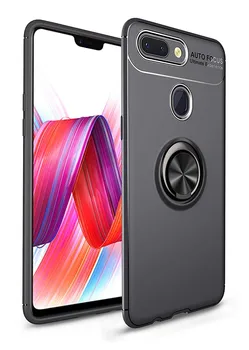 

Stand case Silicone with Ring for Xiaomi Mi 8 Lite Black